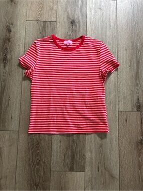 Edikted Nessie Striped Baby Tee